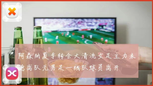 阿森纳夏季转会大清洗女足主力米德离队无男足一线队球员离开